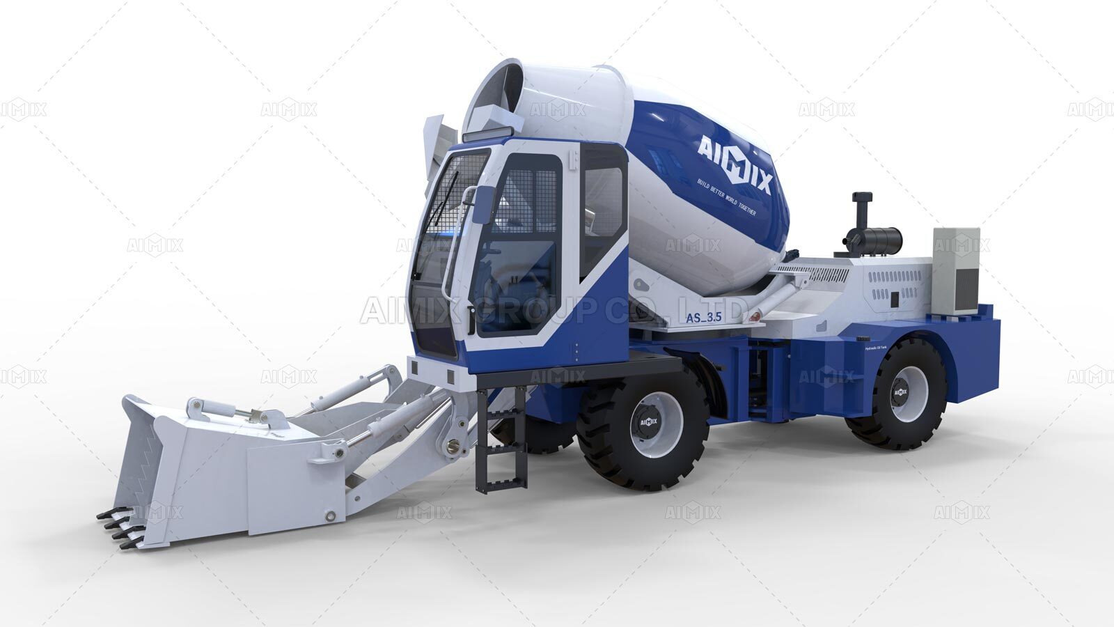 What Features Should We Look For In A Self Loading Concrete Mixer For